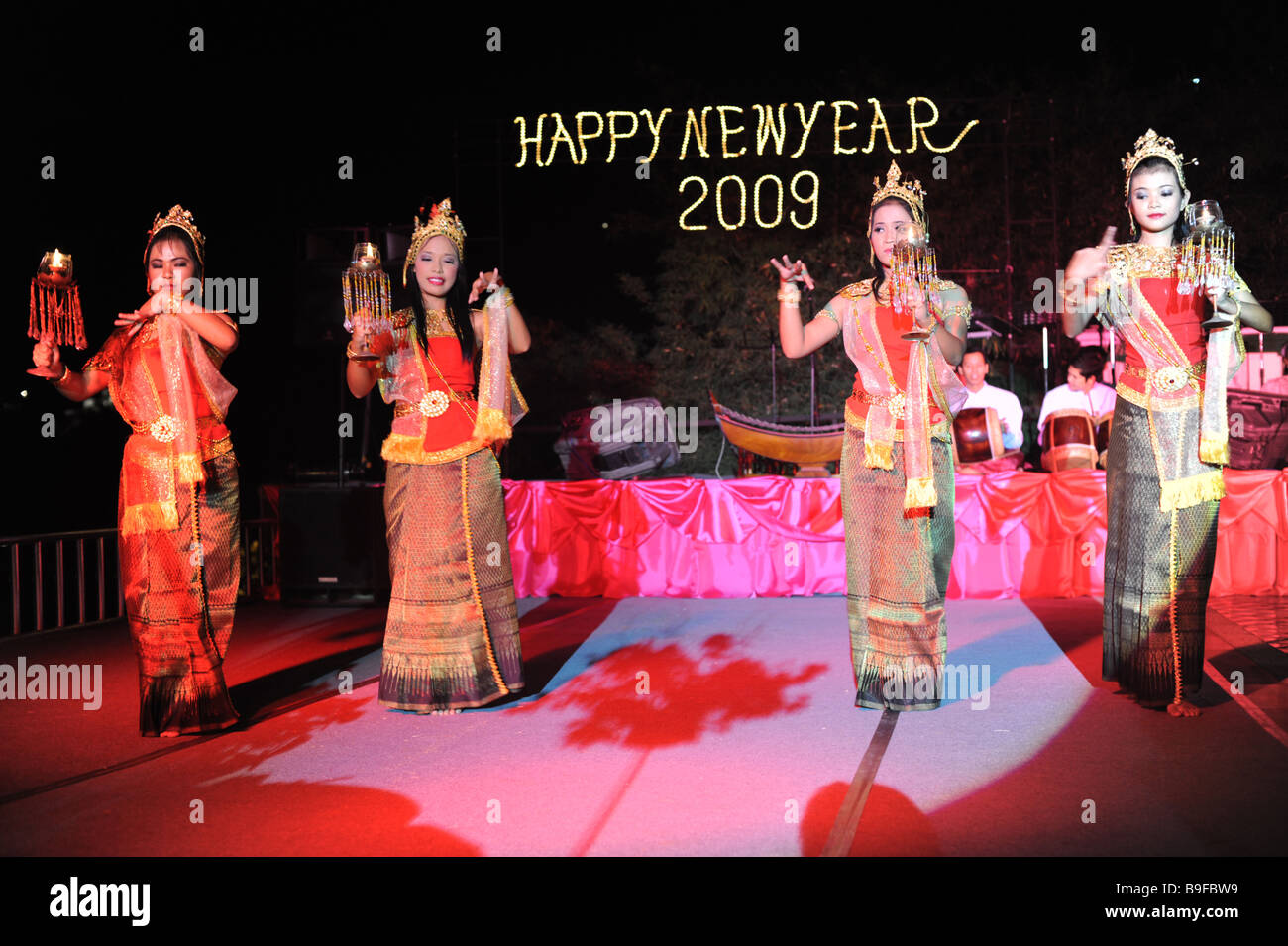 Thai Tänzer 2 Stockfoto