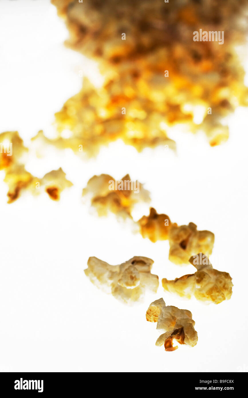 Nahaufnahme von popcorn Stockfoto