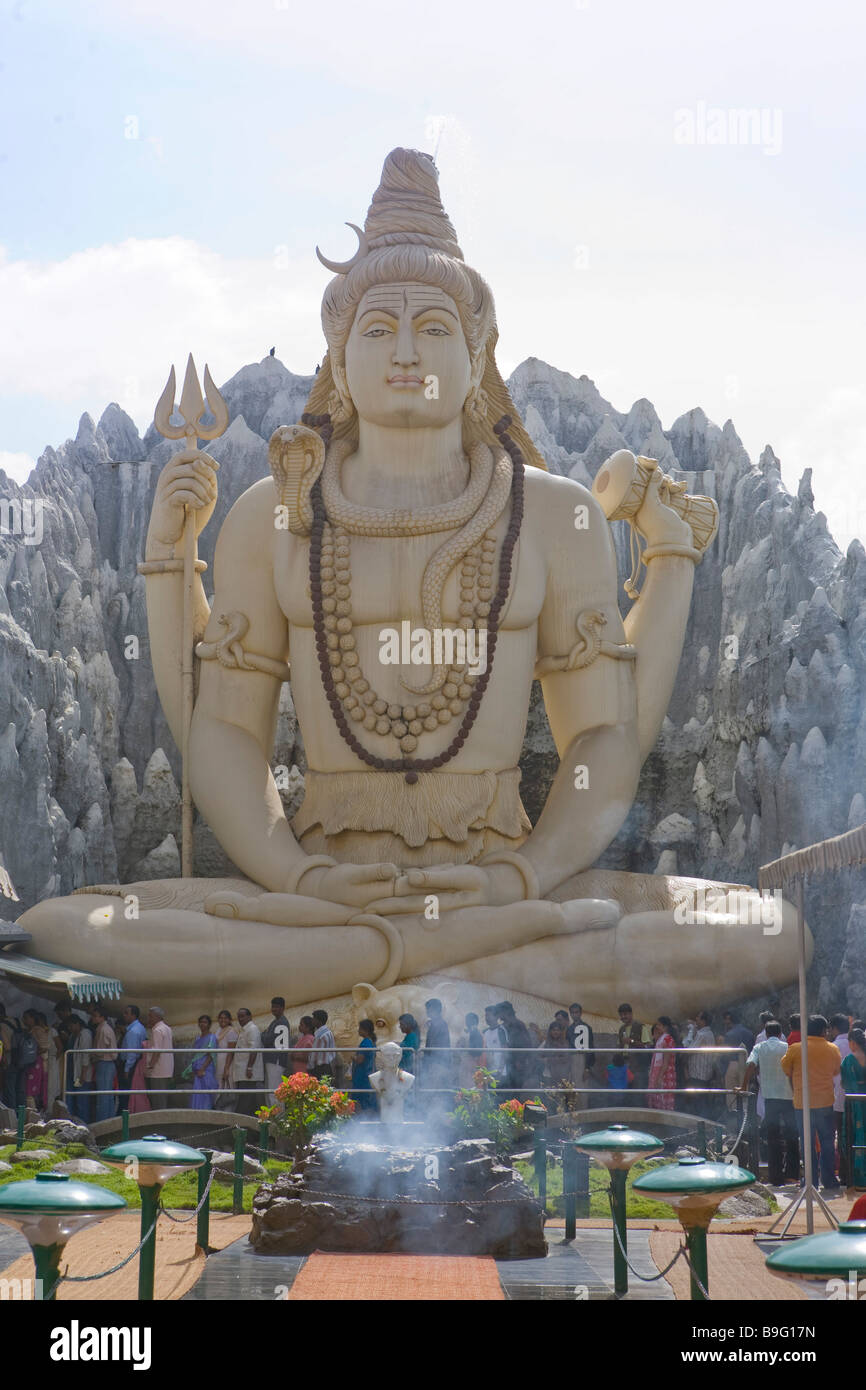 Indien-Bengaluru-Bangalore-Shiva-Mandir-Tempel Stockfoto