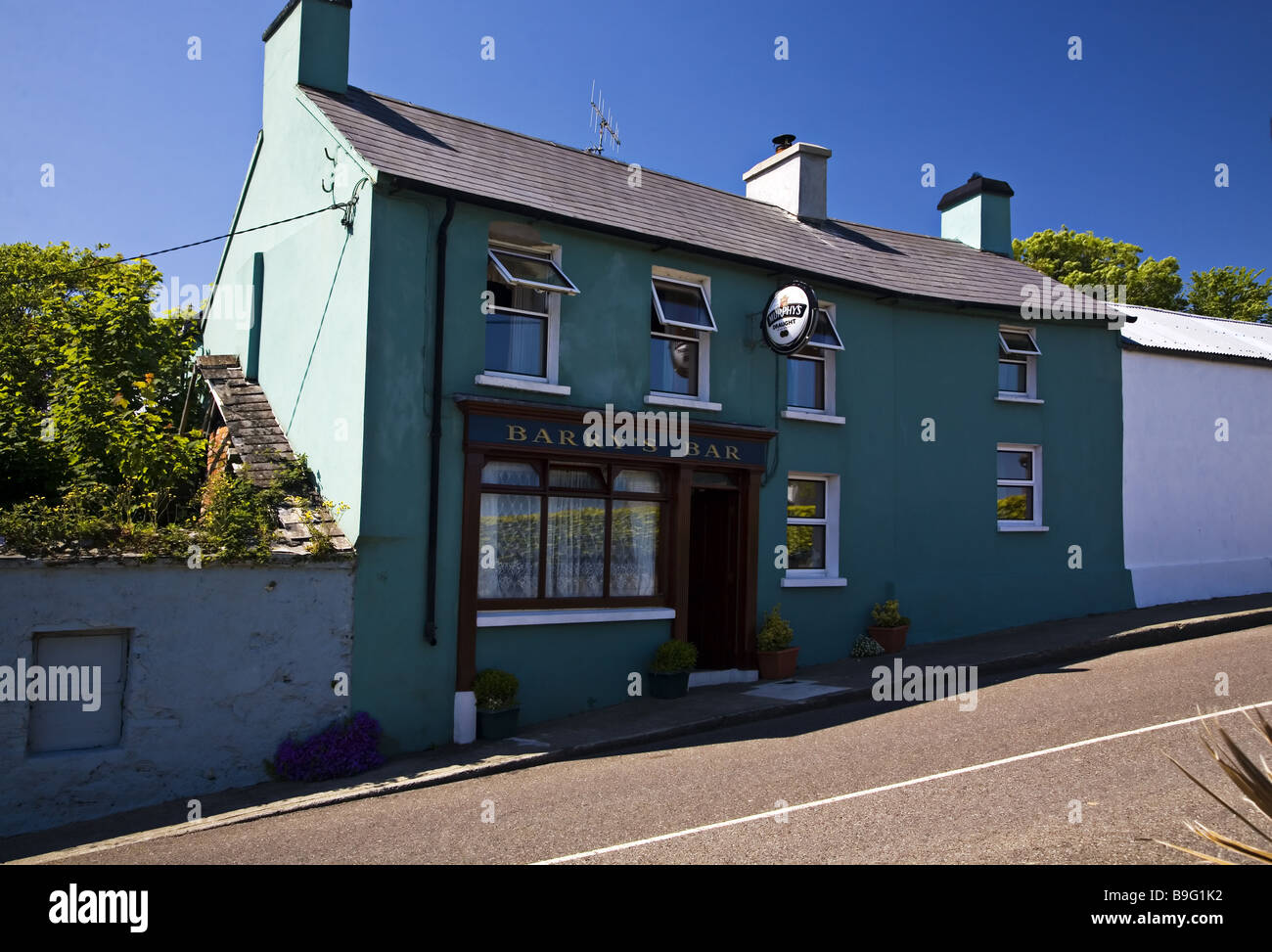 Irish Pub Ring West Cork Irland Stockfoto