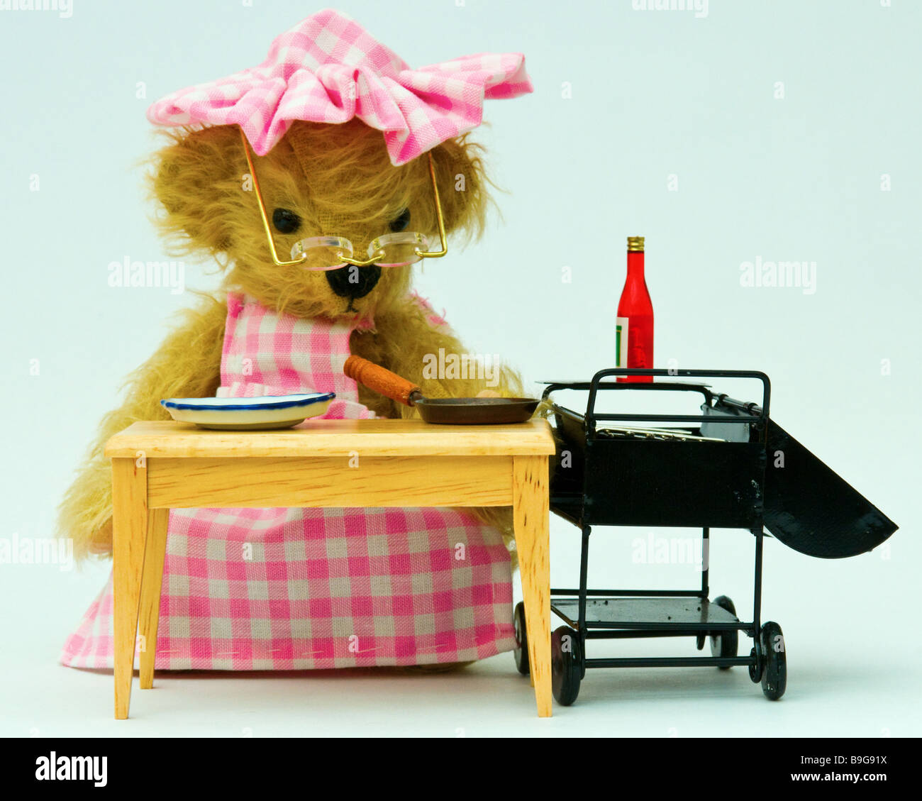 Teddy Bear Cooking Stockfotos und bilder Kaufen Alamy