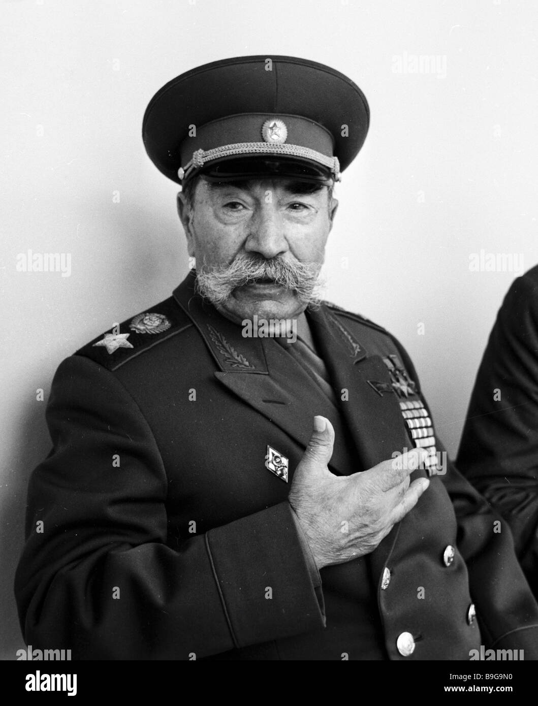 Marschall der Sowjetunion Semjon Budyonny Stockfotografie - Alamy