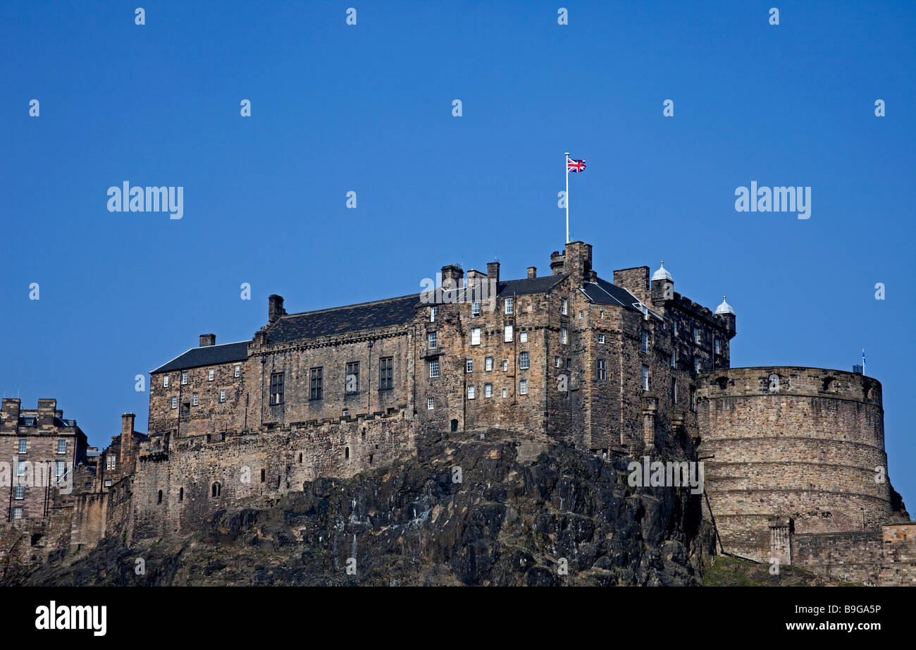 Edinburgh Castle, Schottland Großbritannien Europa Stockfoto