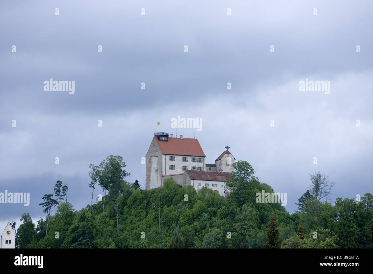 Deutschland Baden-Württemberg Wald-Schloss Stockfoto