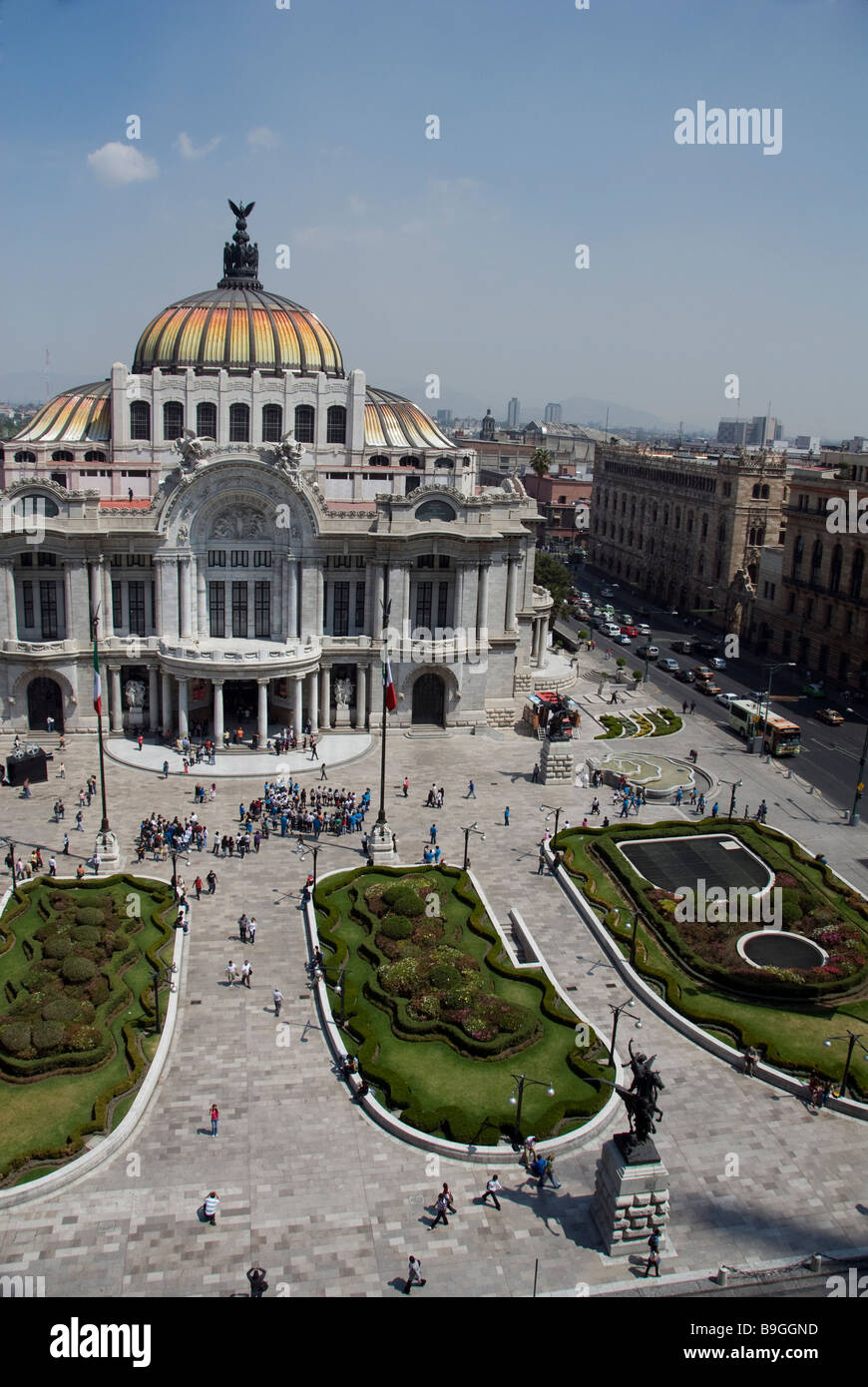 Palast der schönen Künste, Mexiko-Stadt, Mexiko Stockfoto