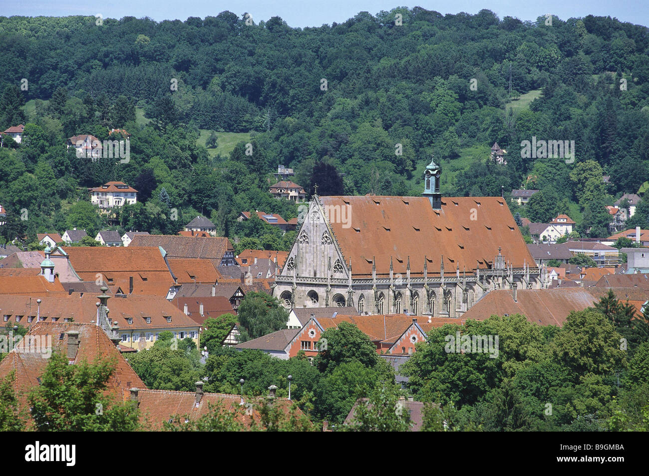 Architektur Baden-Württemberg Bau deutschen Limesstraße Deutschland Gemeinschaftskirche Gothic die Kirche des Herrn Haus hall Stockfoto