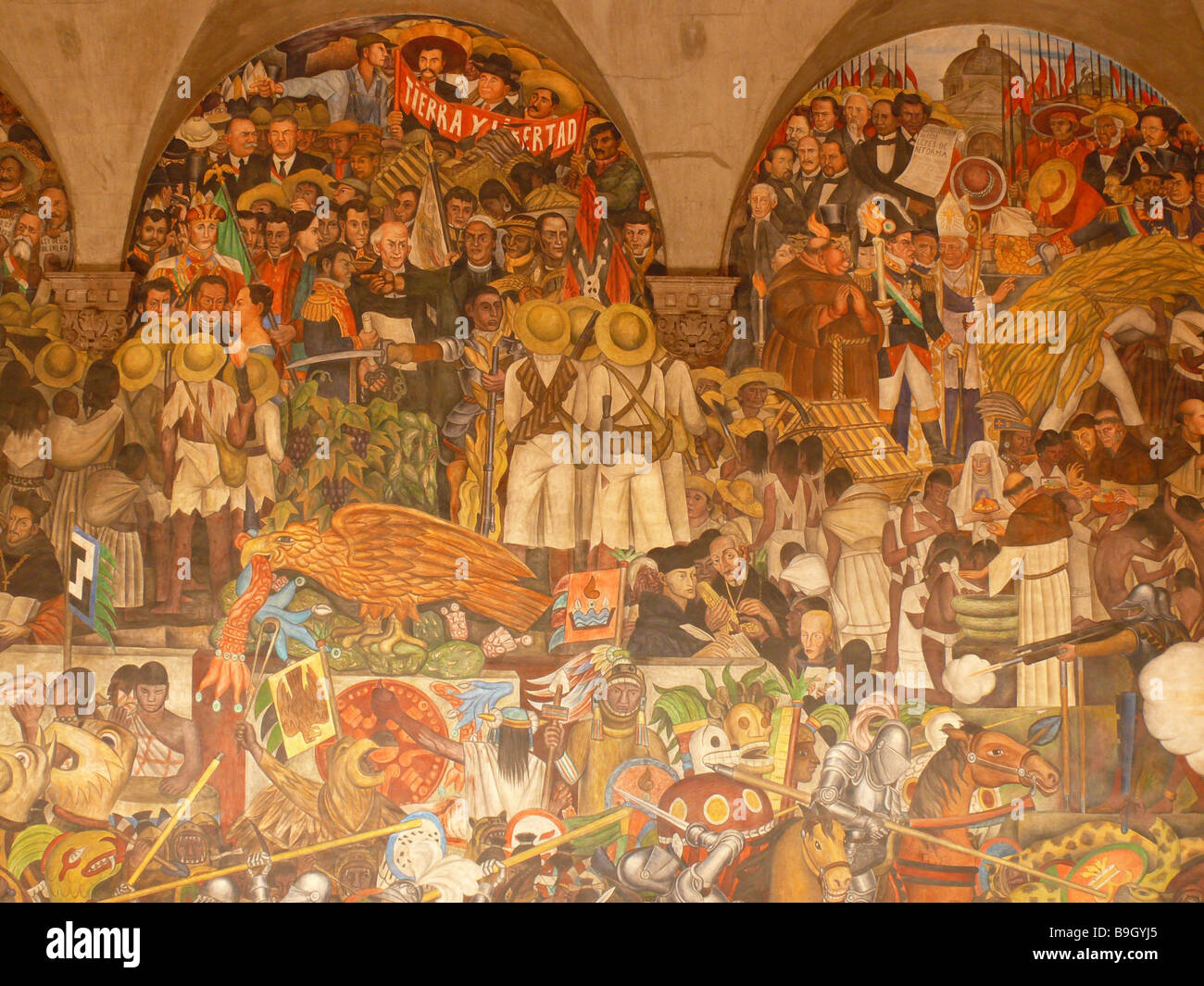 Murales de diego rivera Fotos und Bildmaterial in hoher Auflösung Alamy