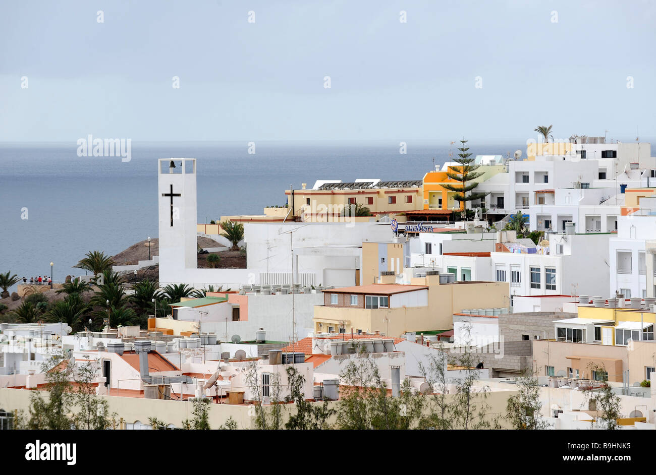 Altstadt von Morro Jable, Jandia Playa, Fuerteventura, Kanarische Inseln, Spanien, Europa Stockfoto