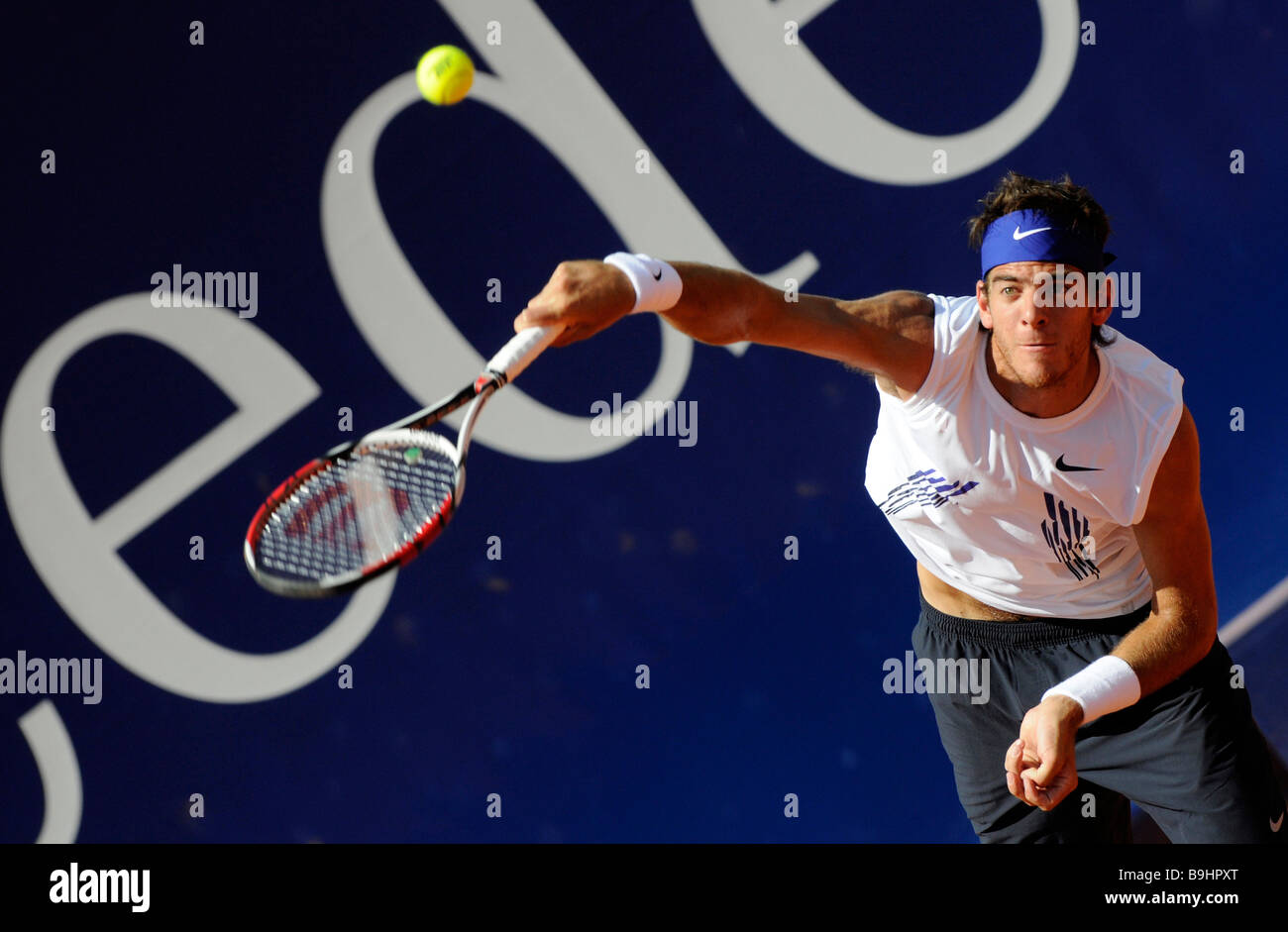 Tennis, Juan Martin Del Potro, Argentinien Stockfoto