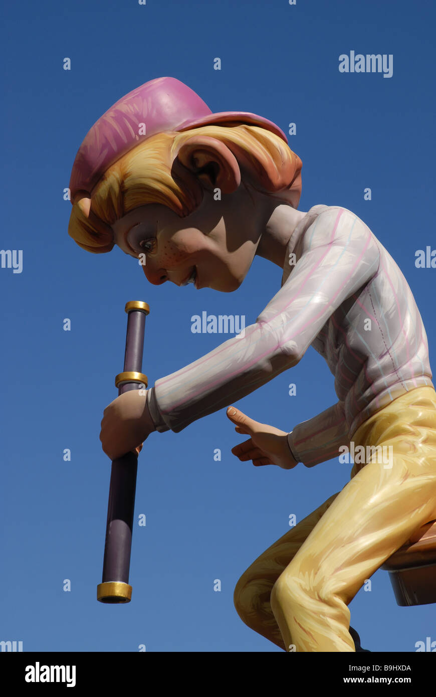 Dia de San Jose, Denia, Provinz Alicante, Las Fallas Fiesta, Comunidad Valenciana, Spanien Stockfoto