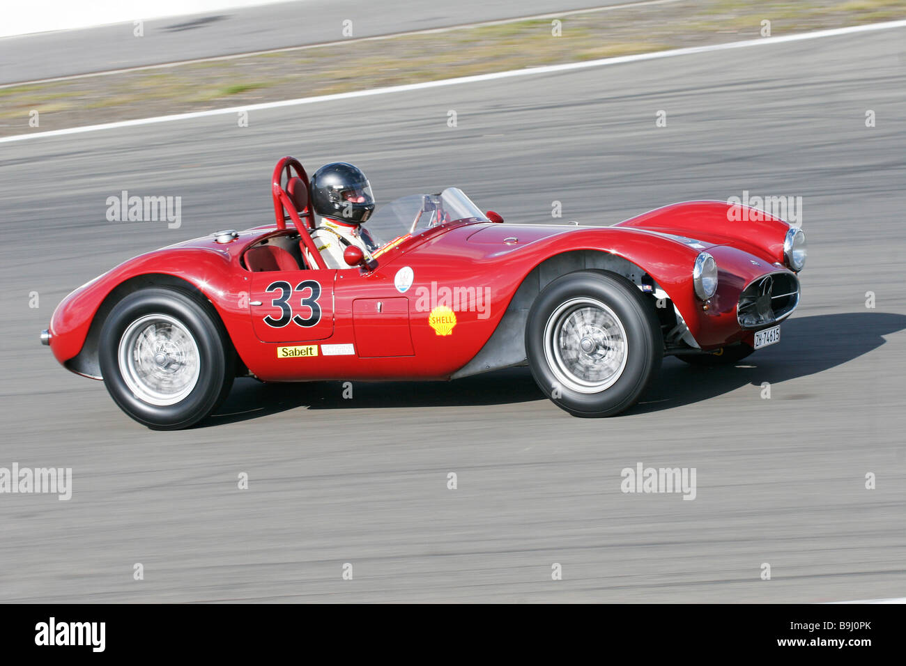 Maserati A6GCS, Baujahr 1955, Ferrari Days 2008, Nürburgring, Rheinland-Pfalz, Deutschland, Europa Stockfoto