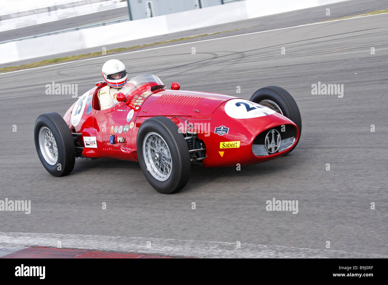 Maserati 250 F, Baujahr 1954, Ferrari Days 2008, Nürburgring, Rheinland-Pfalz, Deutschland, Europa Stockfoto