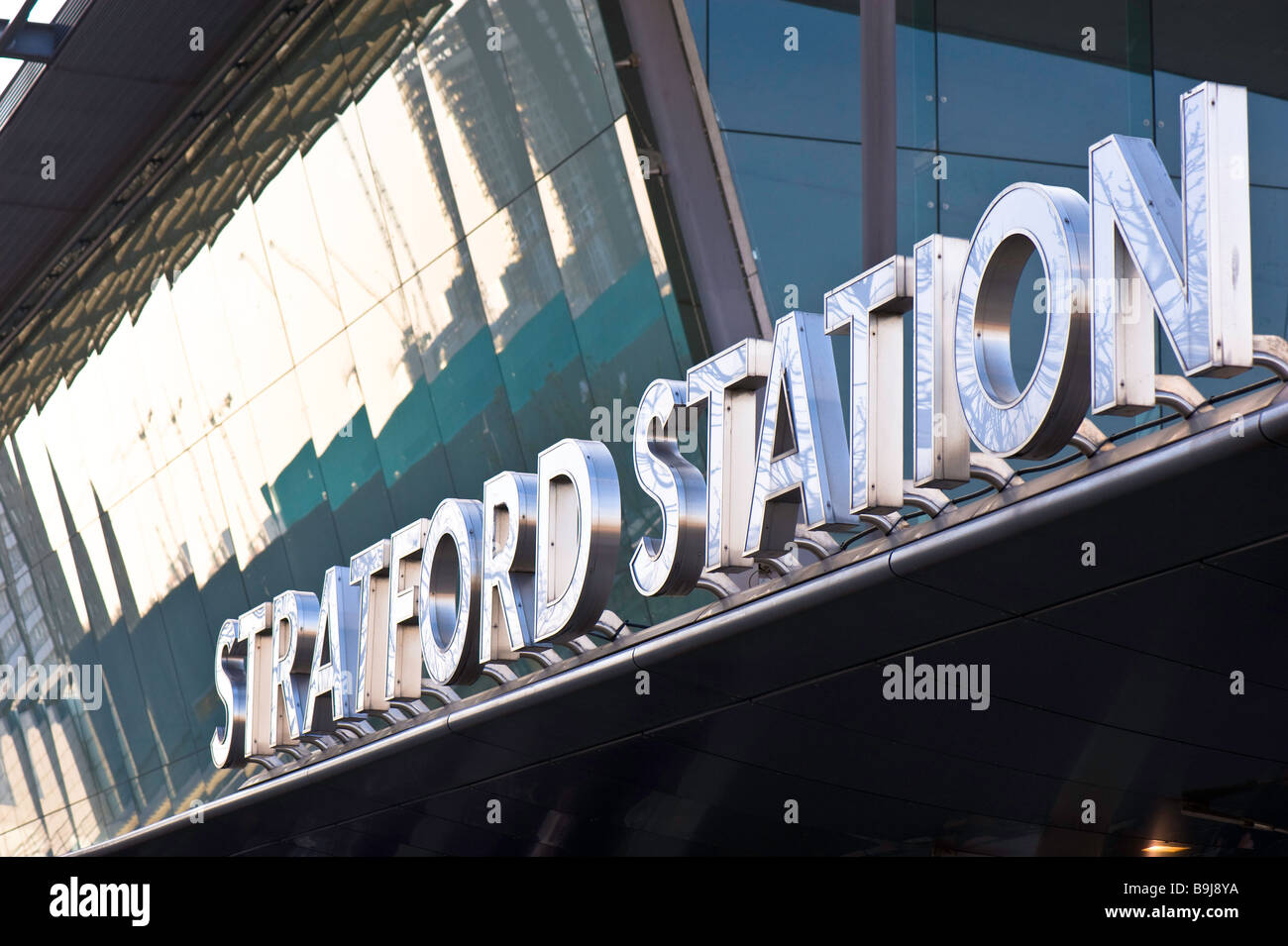 Stratford E15 London Vereinigtes Königreich Stockfoto