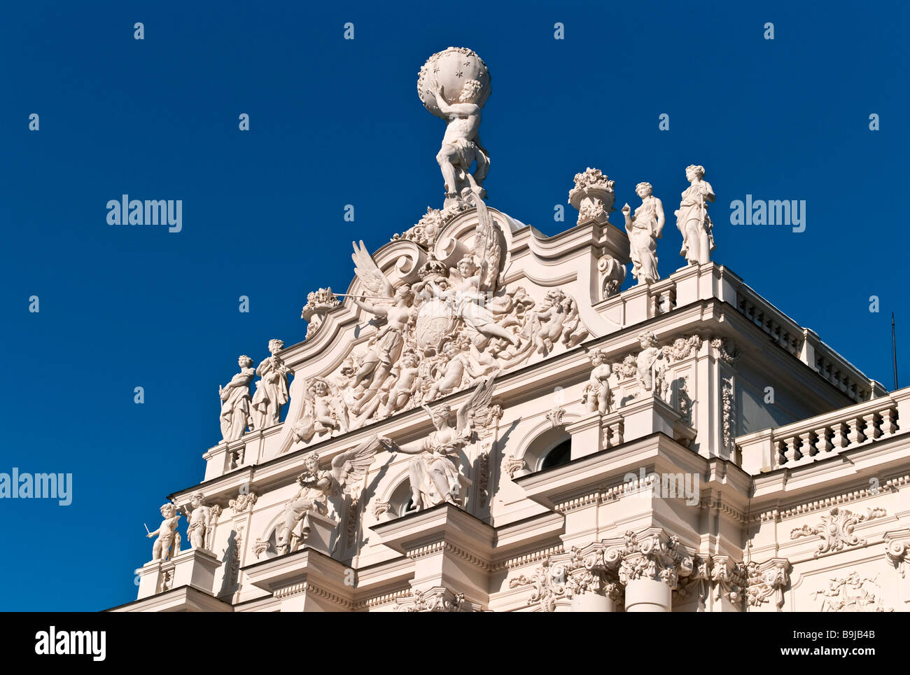 Schloss Linderhof, Königspalast, Nahaufnahme, Graswangtal Valley, Oberammergau, Bayern, Deutschland, Europa Stockfoto