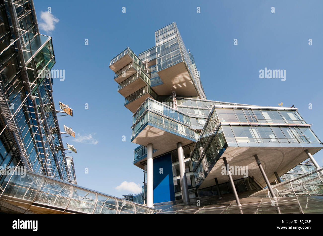 Modernes Verwaltungsgeb Ude der NORD LB Hannover Niedersachsen Deutschland Hannover modernes Gebäude der NORD LB Deutschland Stockfoto