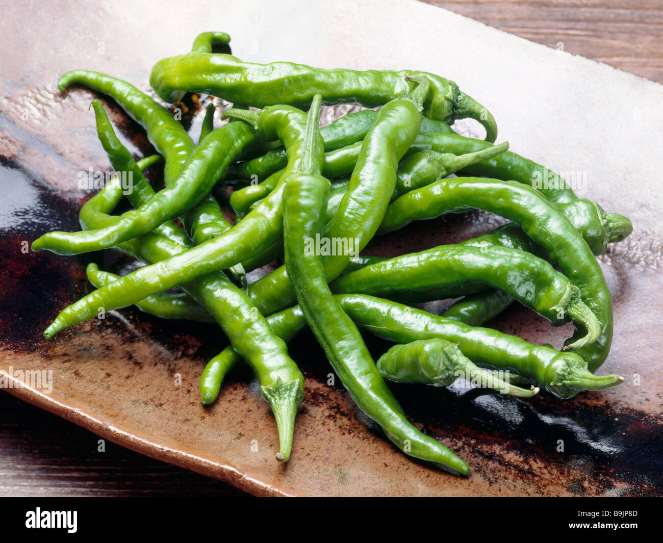 Fushimi-Paprika Stockfoto