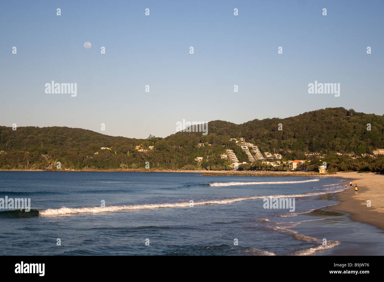 Die verschlafene Stadt Noosa in Queensland, Australien Stockfoto