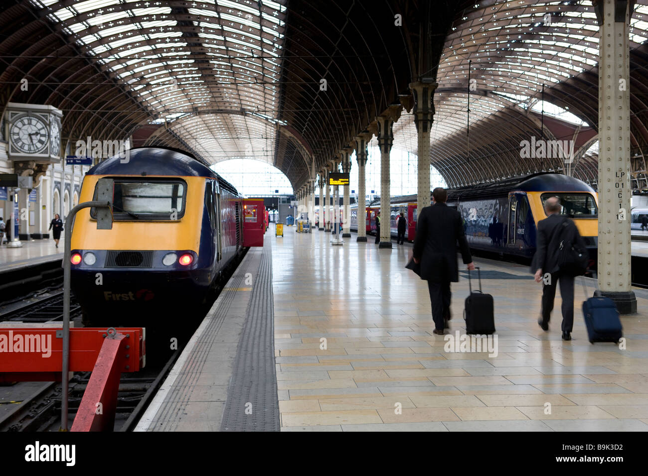 Paddington Station London England Stockfoto