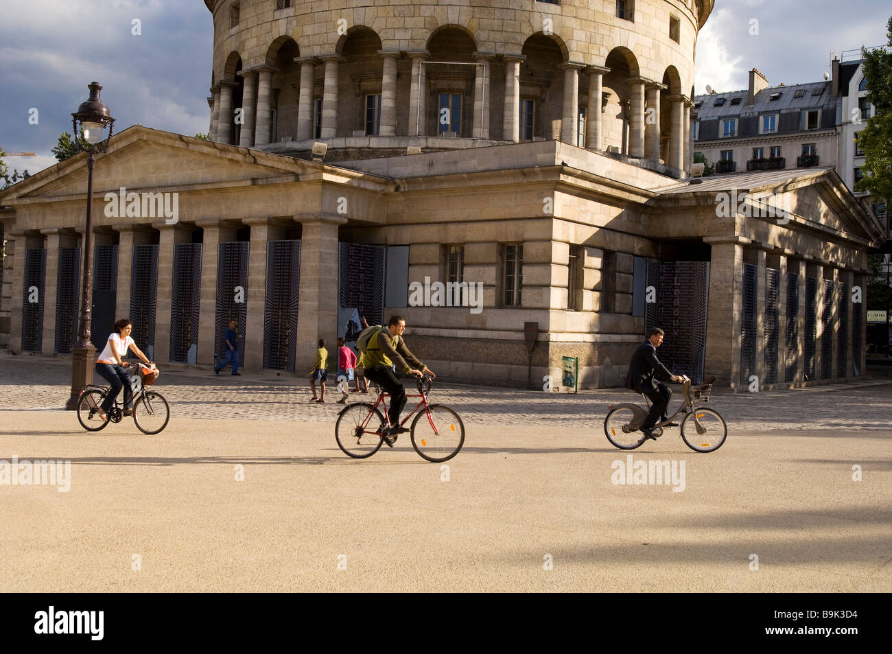 Frankreich, Paris, Place Stalingrad Rotonde De La Villette (La Villette Rotunde) Stockfoto
