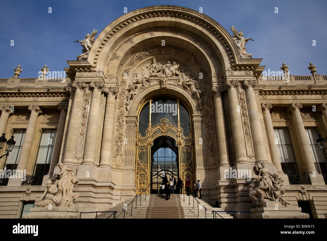 Frankreich, Paris, Petit Palais vom Architekten Charles Girault (Weltausstellung 1900), Haupteingang Stockfoto