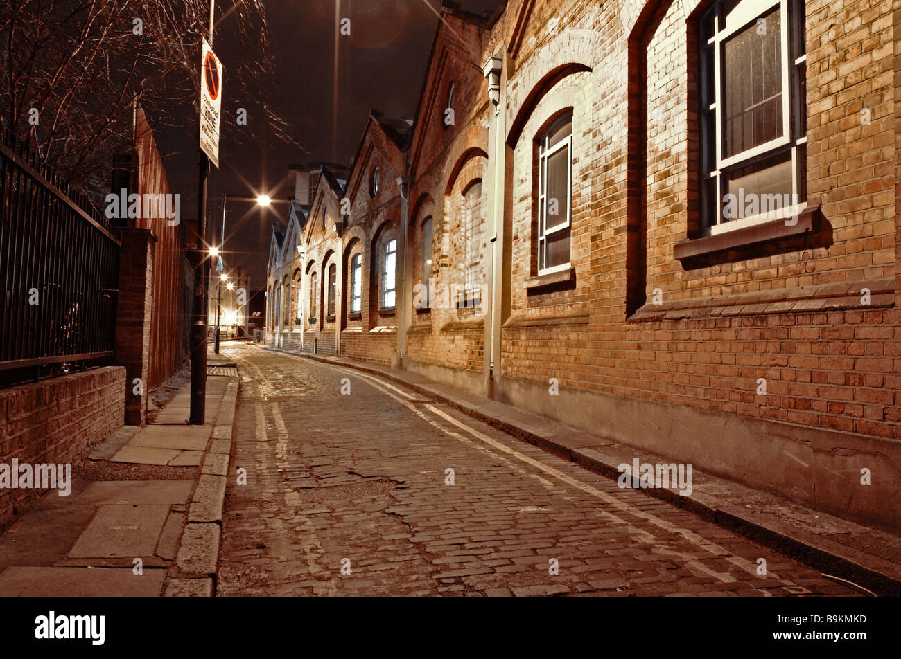 Jack der Ripper Mordstätte in whitechapel Stockfoto