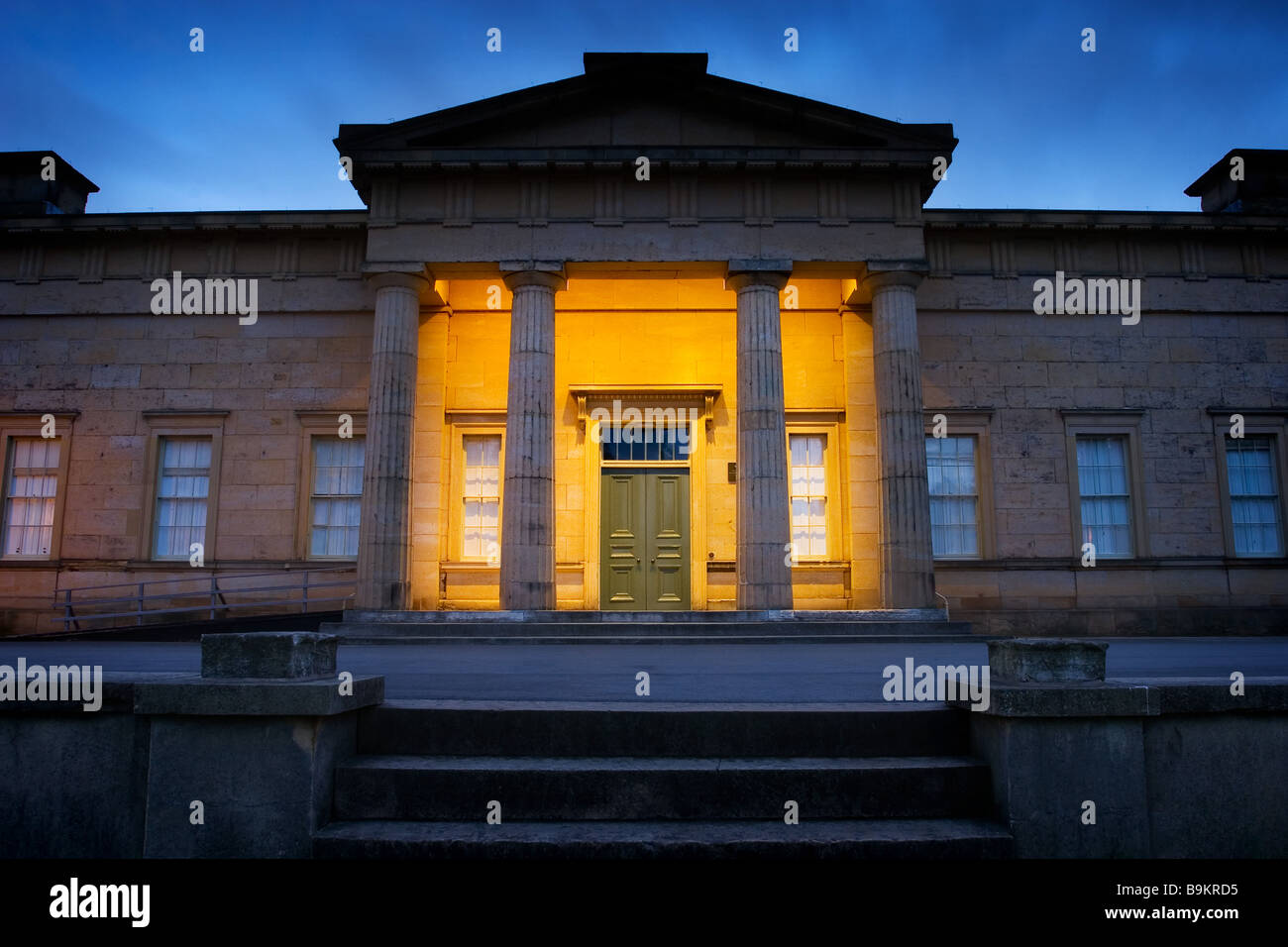 Das Yorkshire Museum in der Stadt von York am Abend, Yorkshire, England Stockfoto