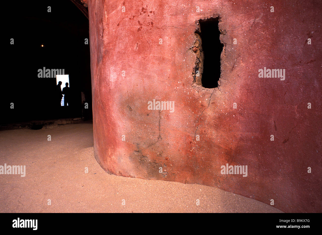 Senegal, Ile de Gorée, Haussklaven, von der UNESCO als Weltkulturerbe klassifiziert Stockfoto