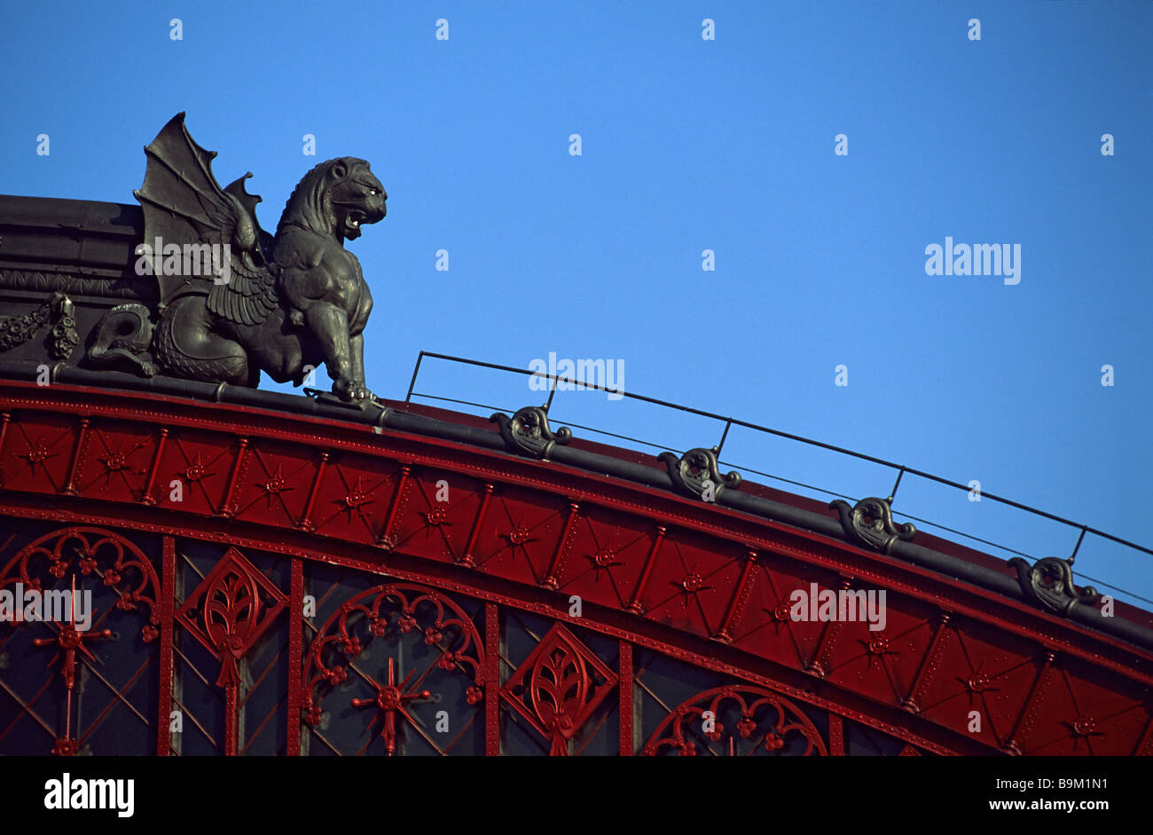 Spanien, Madrid, Atocha-Bahnhof, Dekoration Stockfoto