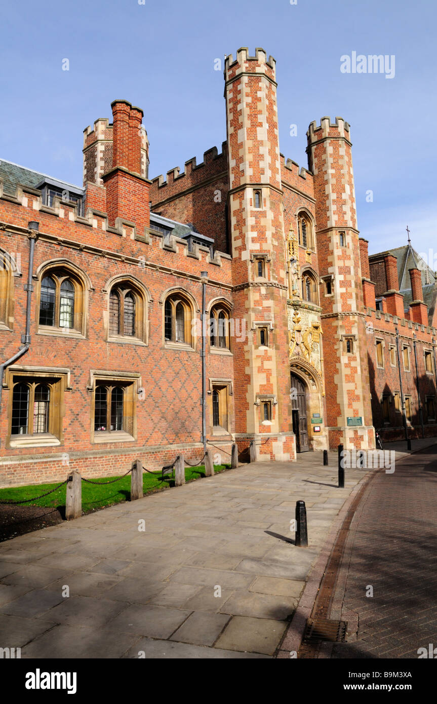 St. Johns College Cambridge England Uk Stockfoto