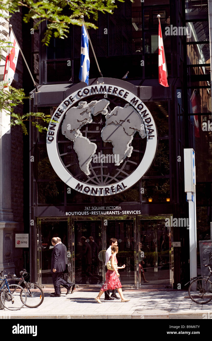 Kanada, Provinz Quebec, Montreal, International District, World Trade Center Stockfoto