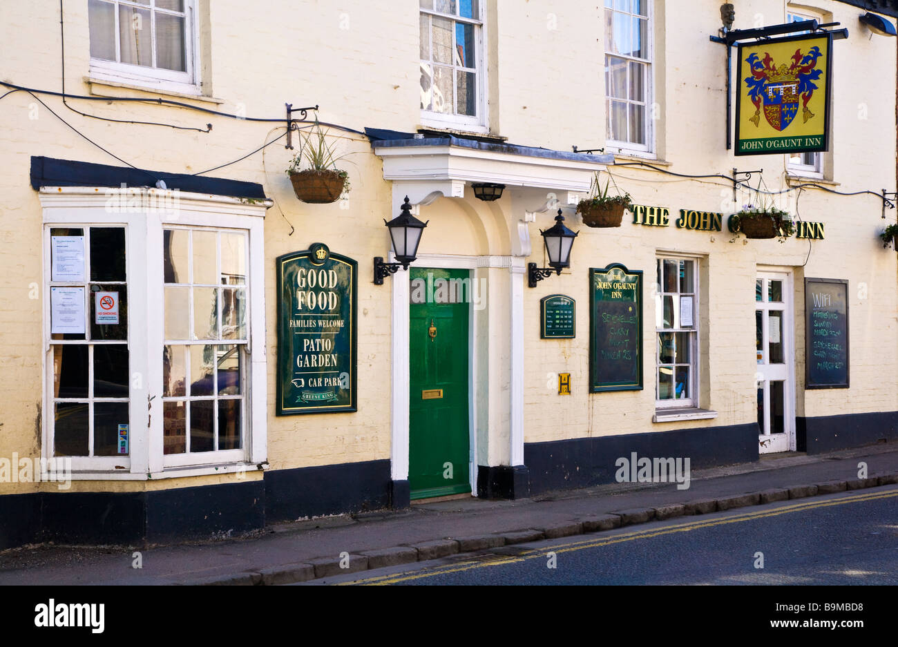 Das John O hageren Inn in der Bridge Street in Hungerford Berkshire England UK Stockfoto