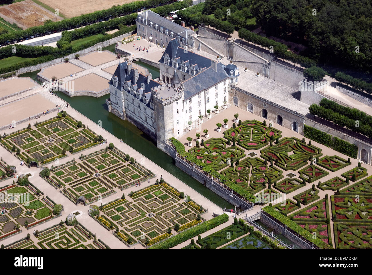 Frankreich, Indre et Loire, Villandry, Chateau de Villandry, Schloss