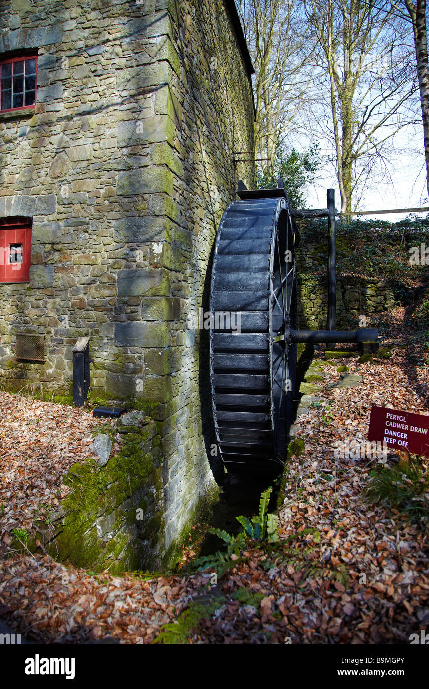 Melin Bompren Getreidemühle, St Fagans National History Museum, St Fagans, Süd-Wales, UK Stockfoto