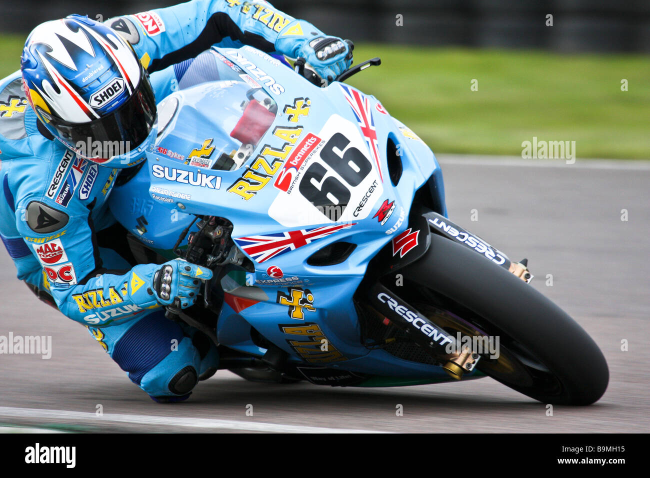 Tom Sykes britischen Superbike-Meisterschaft 2008 Stockfoto