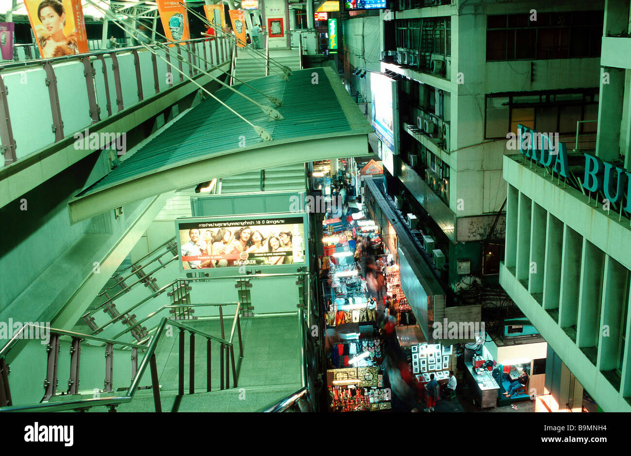 Sala Daeng Skytrain-Station, Bangkok, Thailand Stockfoto