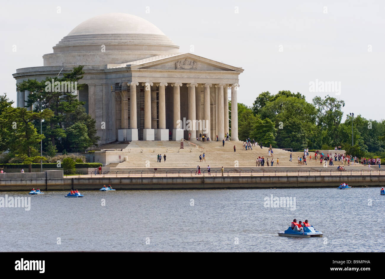 Das Jefferson Memorial in Washington D C USA 11. Juni 2006 Stockfoto