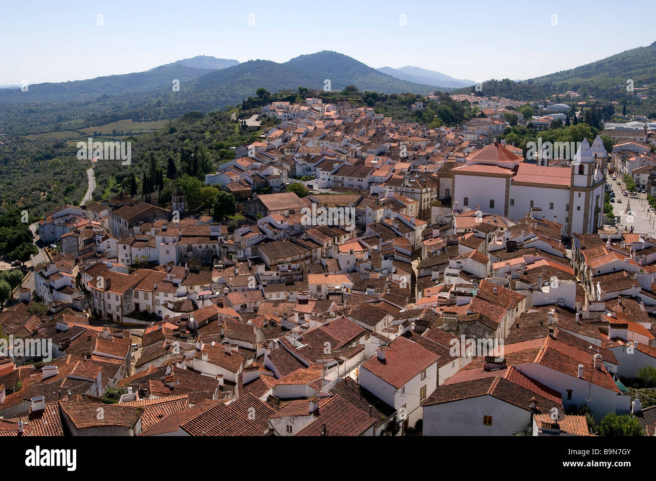 Portugal, Alentejo Region, Castelo de Vide Stockfoto