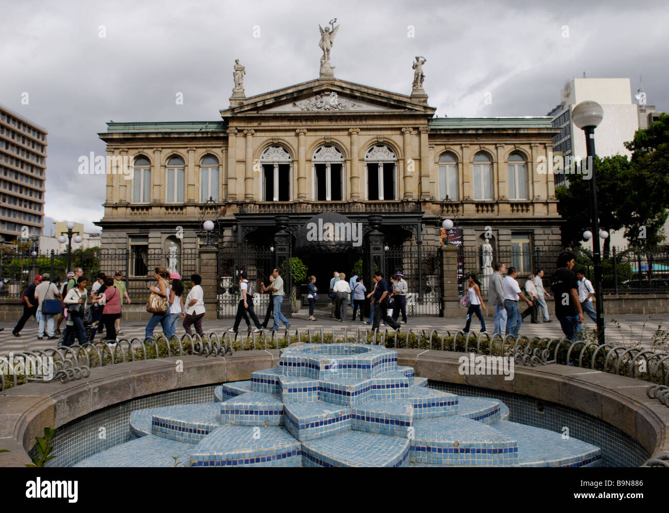 Nationaltheater, San Jose, Costa Rica Stockfoto