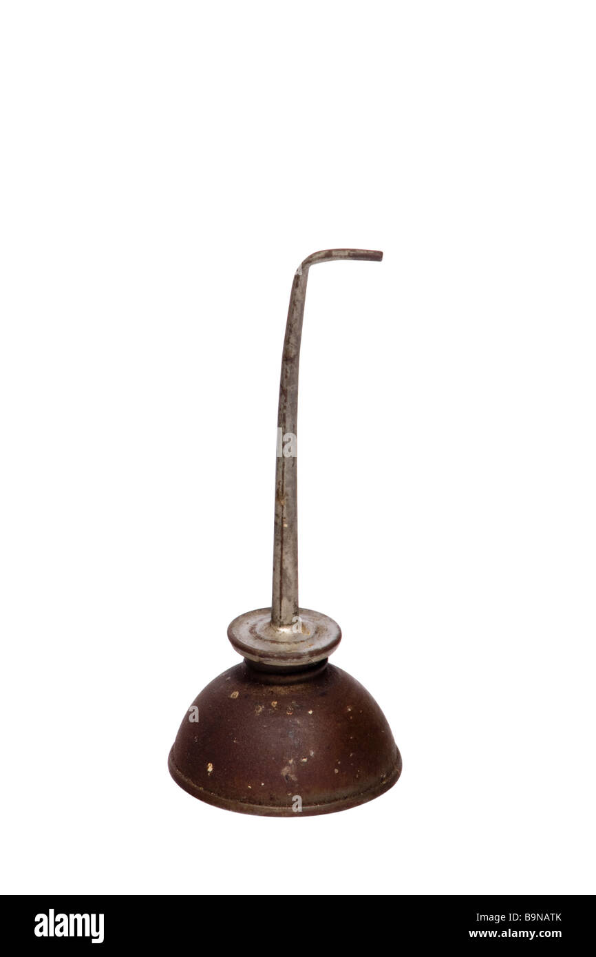 altes Öl kann Stockfoto