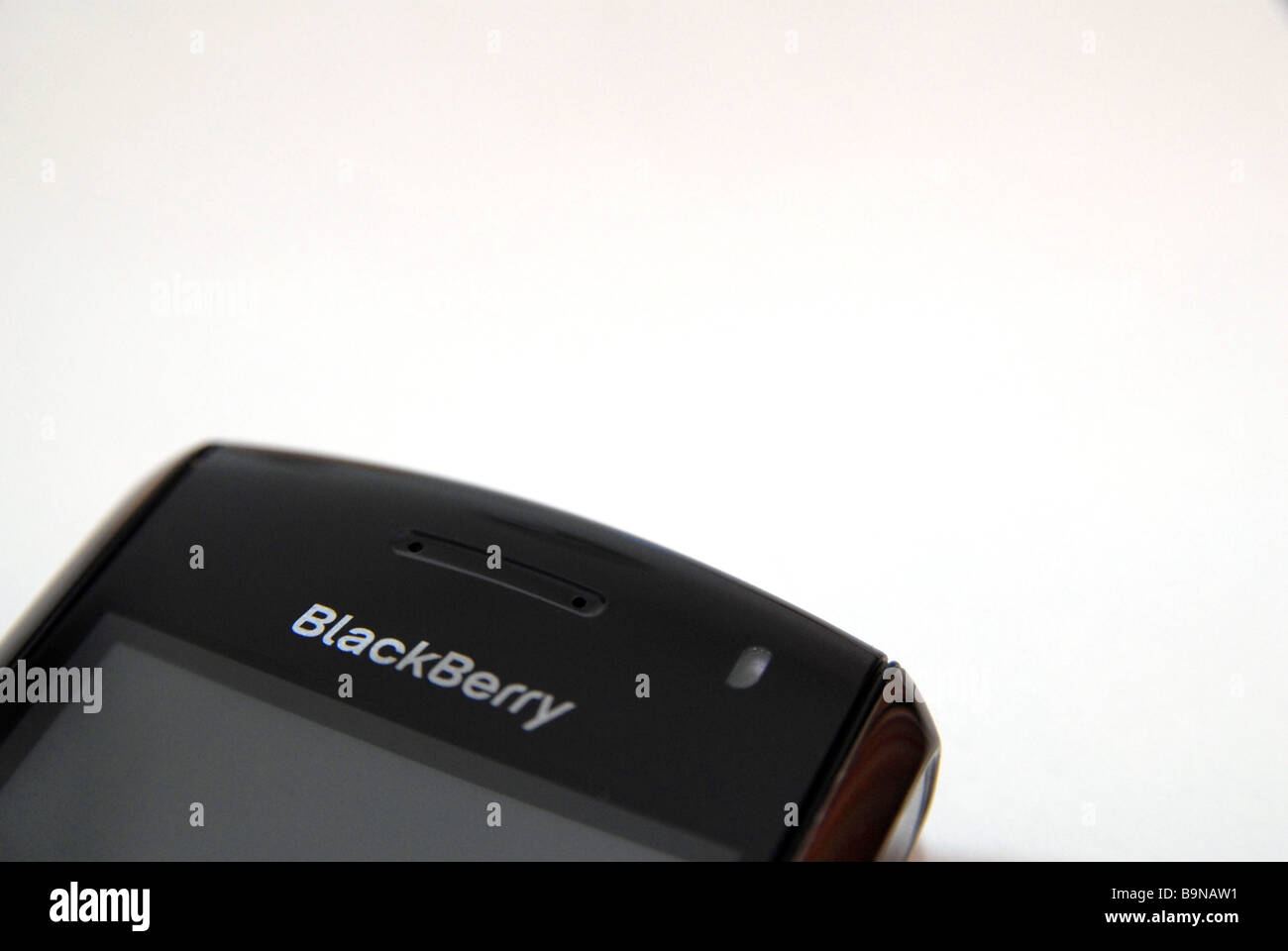 Ein Blackbery Handy/Gerät Stockfoto