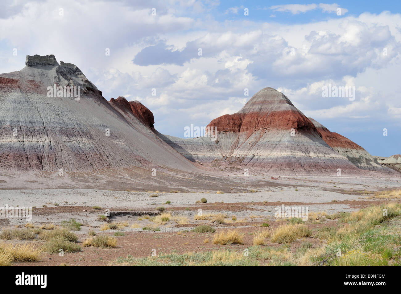 Hügel der Badlands Nationalpark Stockfoto