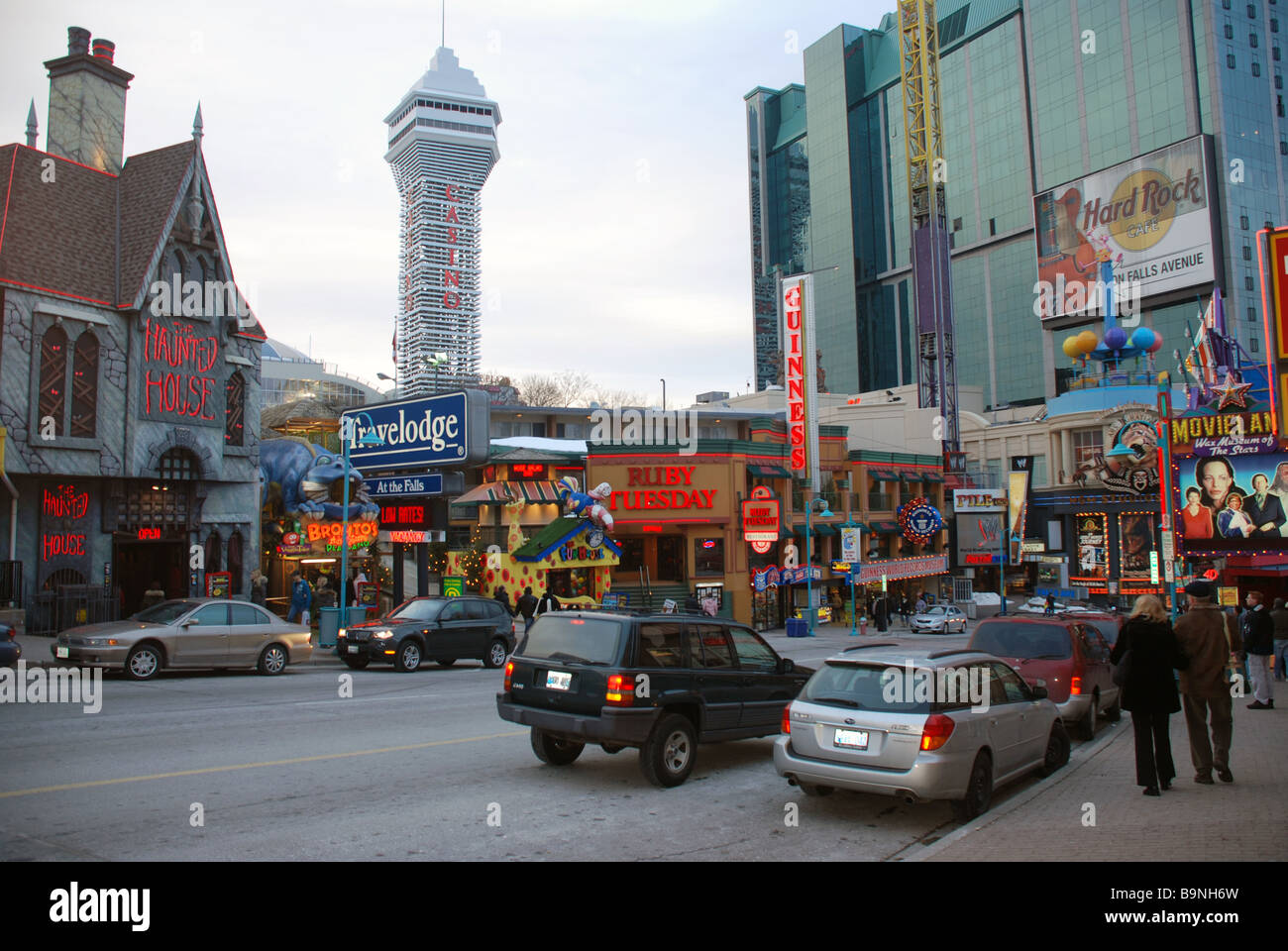 Clifton Hill Street Spaß in Niagara Falls, Kanada Stockfoto