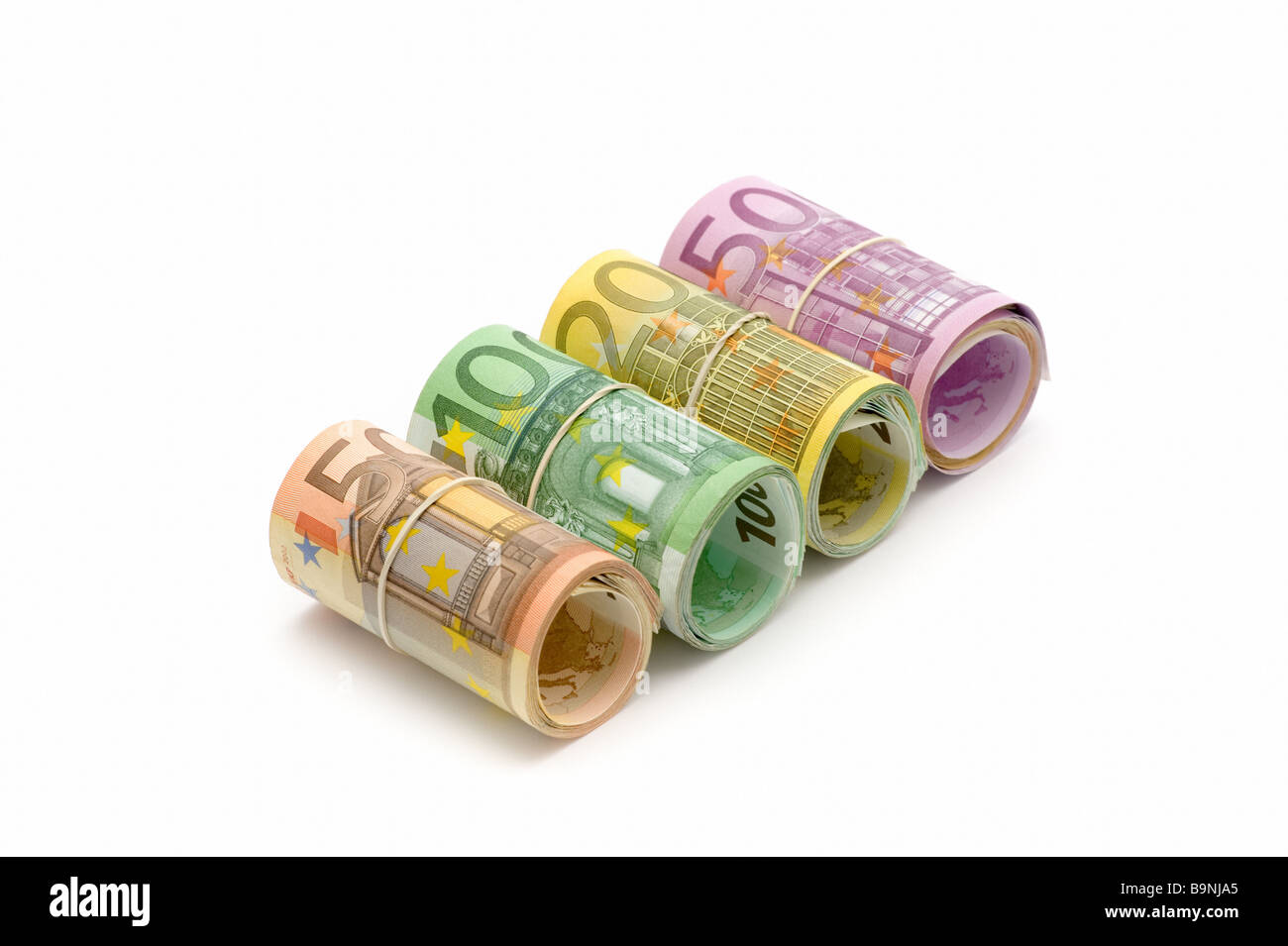 auf dem weißen Hintergrund isoliert Stockfoto