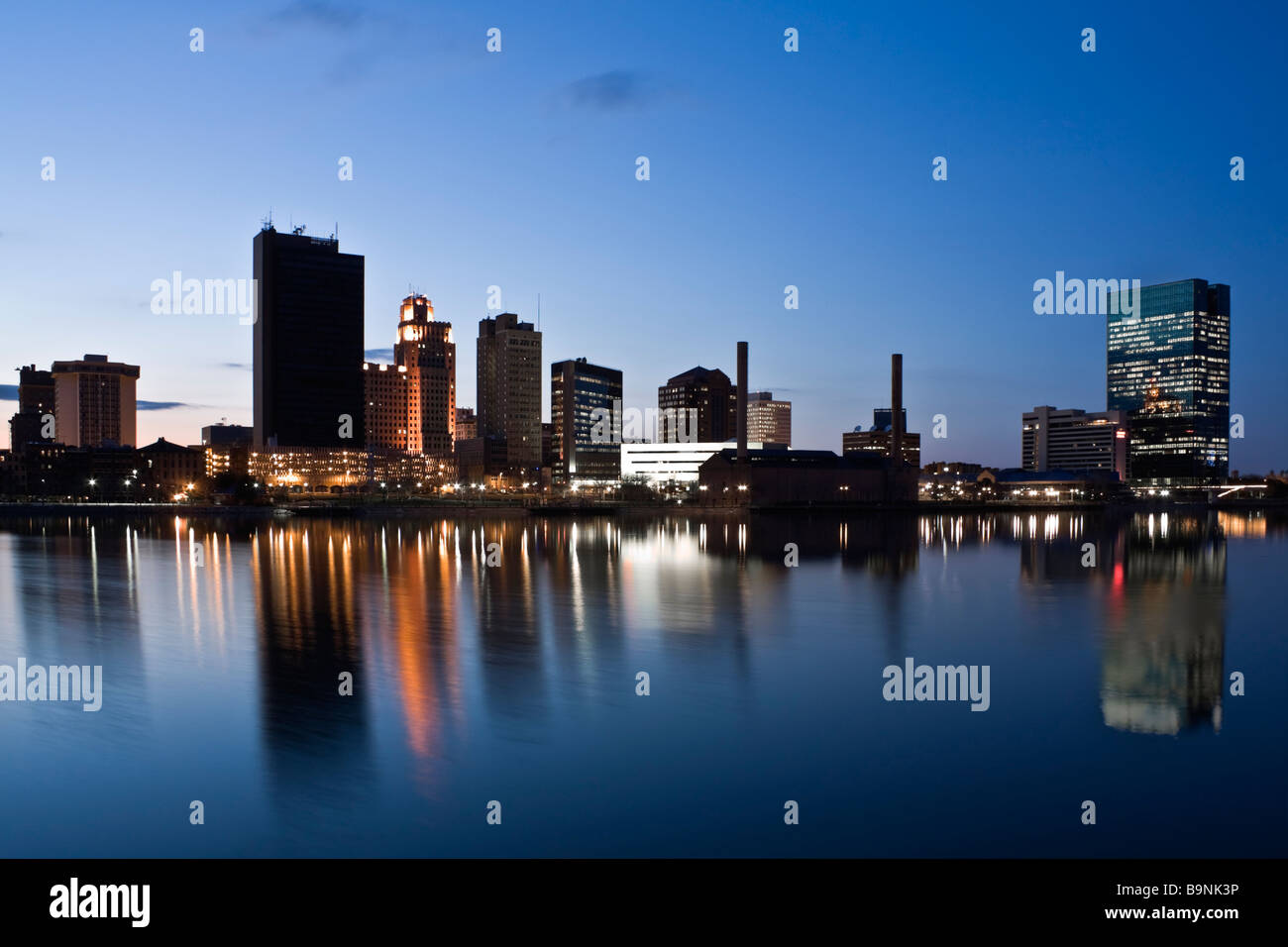 Innenstadt von Toledo, Ohio Stockfoto