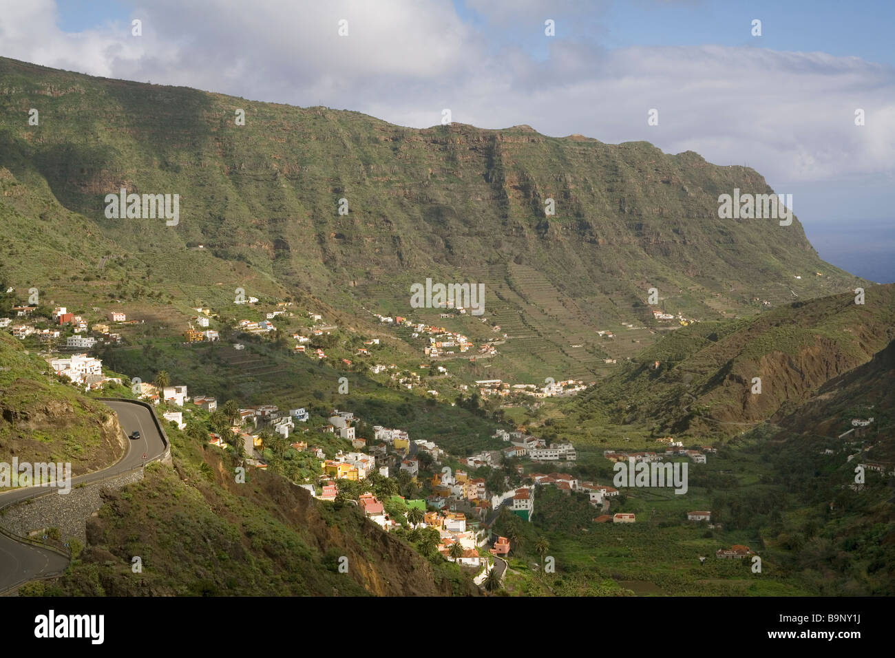 Hermigua la gomera canary islands Fotos und Bildmaterial in hoher