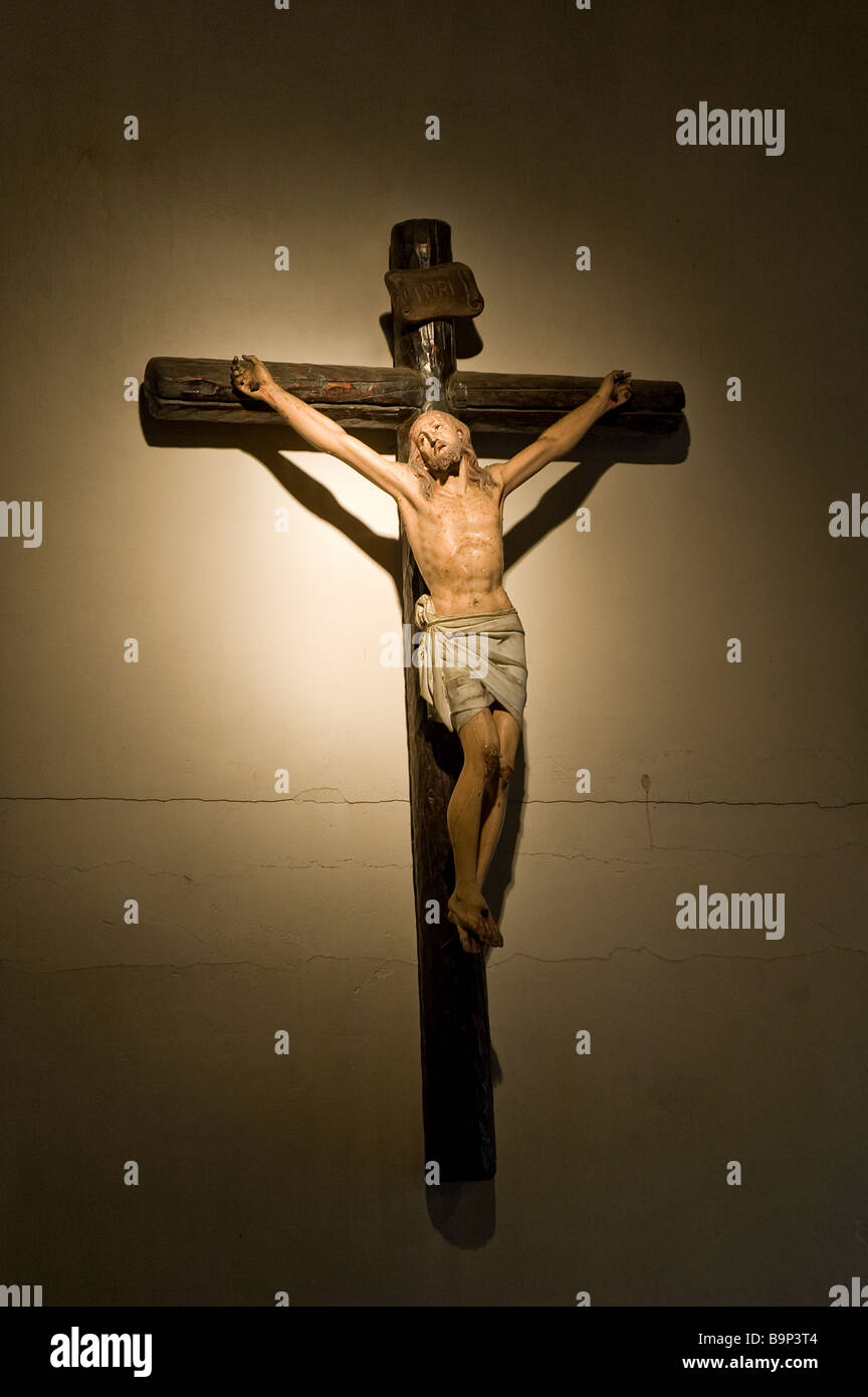 Jesus Christus Auf Dem Kreuz Gekreuzigt Stockfotografie Alamy 