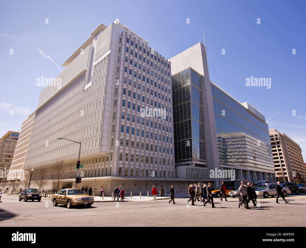 WASHINGTON DC USA The World Bank Hauptsitz Gebäude Stockfoto