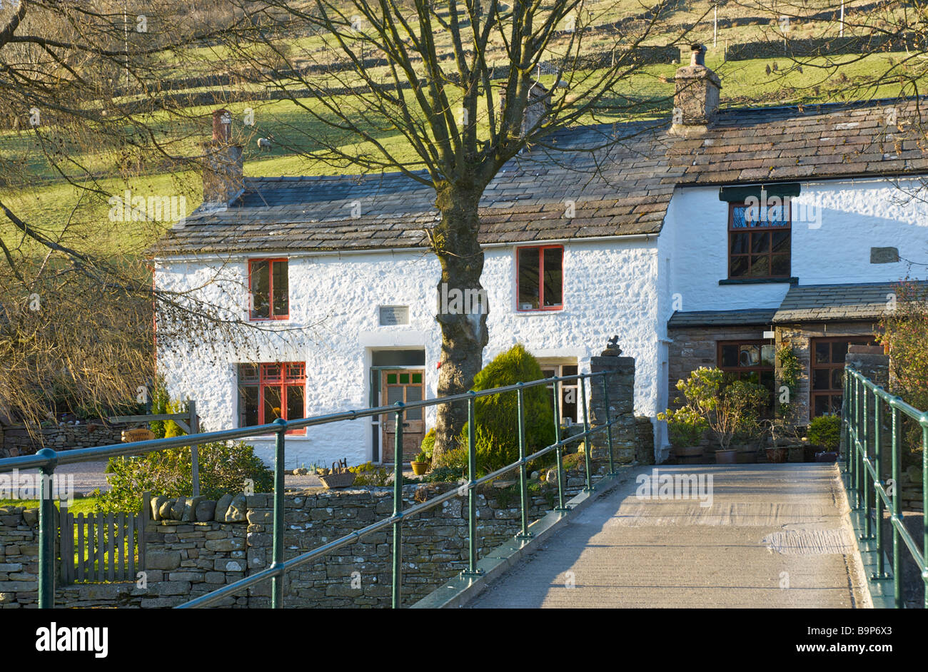 Ferienhaus in Garsdale, Yorkshire Dales National Park, England UK Stockfoto