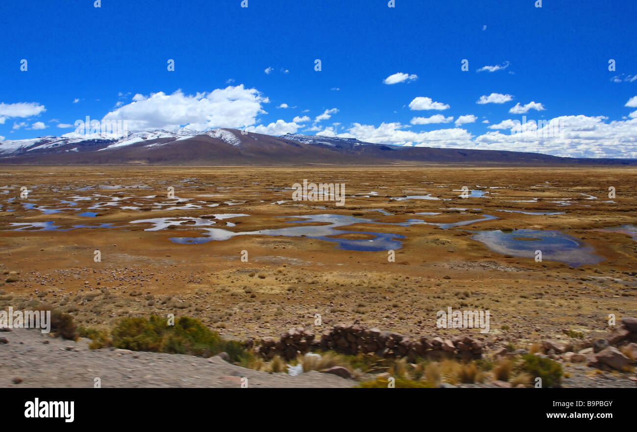 Peru Wüstenlandschaft Stockfoto