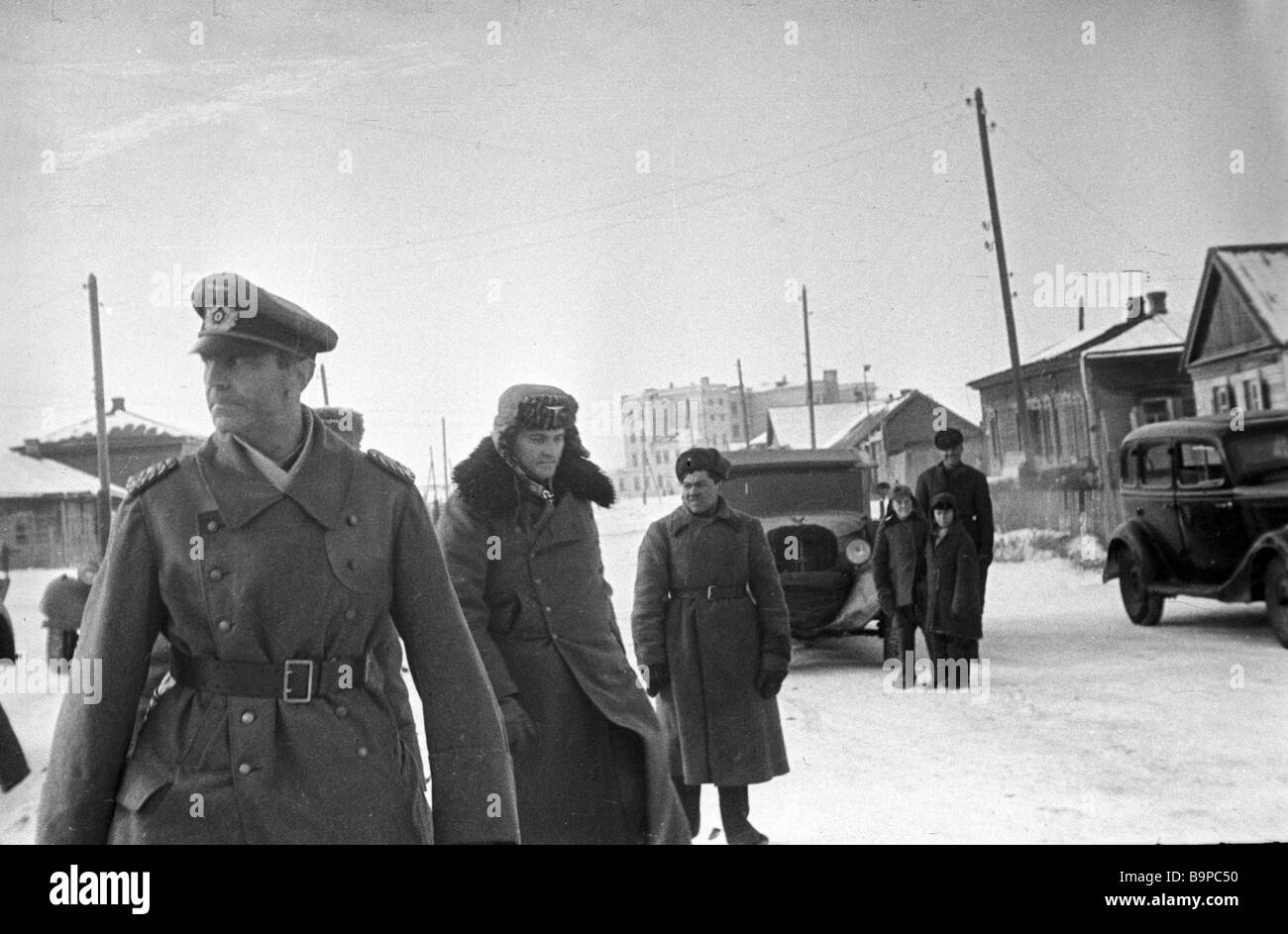 Kommandeur des 6. erfasst deutsche Armee Generalfeldmarschall Paulus